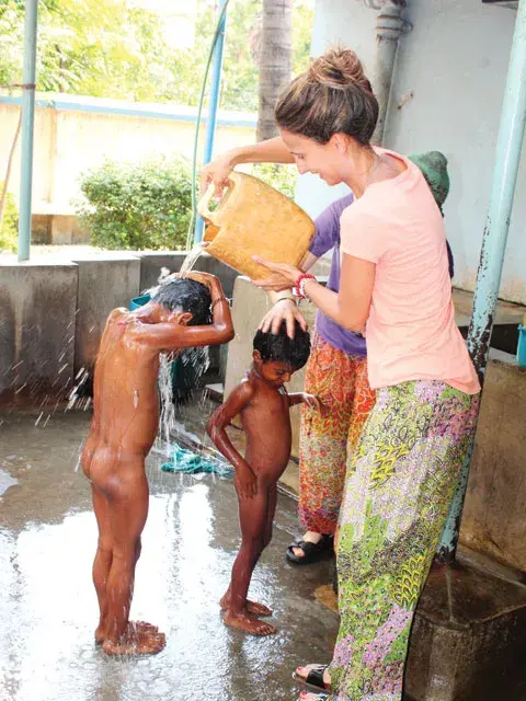 Otra de sus compañeras del viaje fue su amiga Sofía Stavrou.