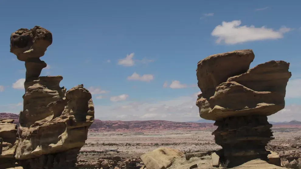 Las formaciones del Valle de la Luna