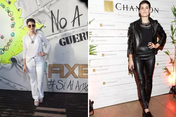 Flor Torrente, en dos versiones opuestas: con look total white y total black ¿Qué versión de la modelo te gusta más?