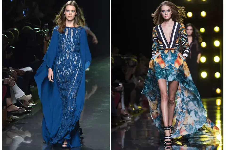 Una colección de inspiración submarina para Elie Saab