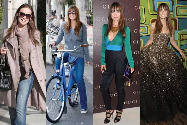 La bella Olivia Wilde, siempre radiante: en bici o en la alfombra roja