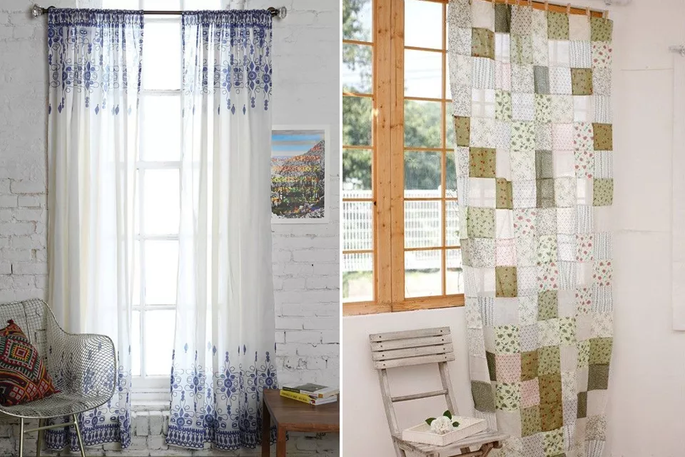 Las cortinas pueden ser de seda u otros géneros y sirven para aportarle cálidez a los ambientes