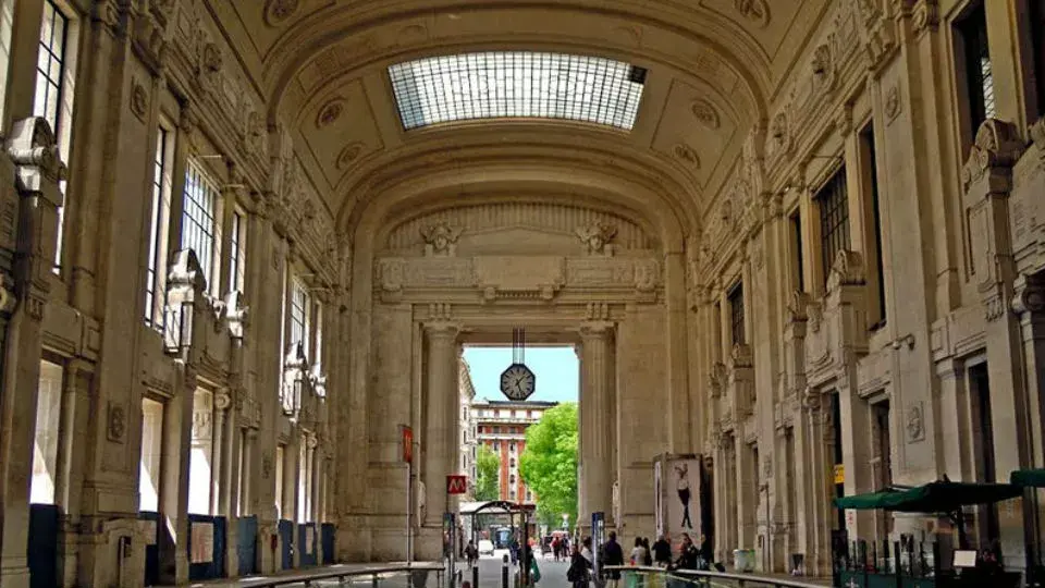 Ingreso a la Estación Milano Centrale