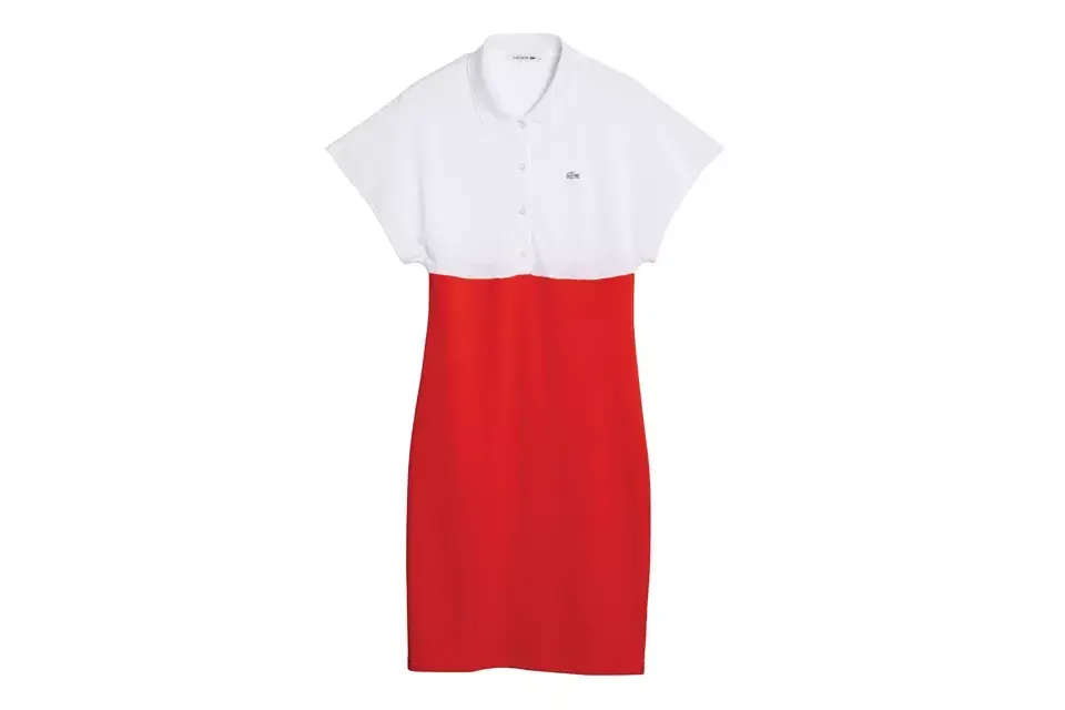 Vestido sporty chic (Lacoste, $999)