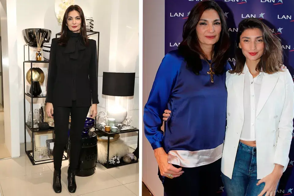 Mariana Arias y Paloma Cepeda, madre e hija, se destacaron por sus looks cancherísimos