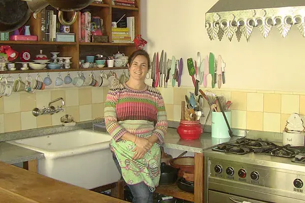 Juliana nos recibió en su cocina