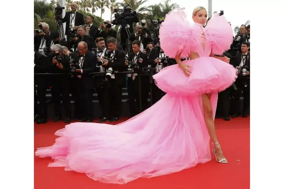 Leonie Hanne. Festival de Cannes