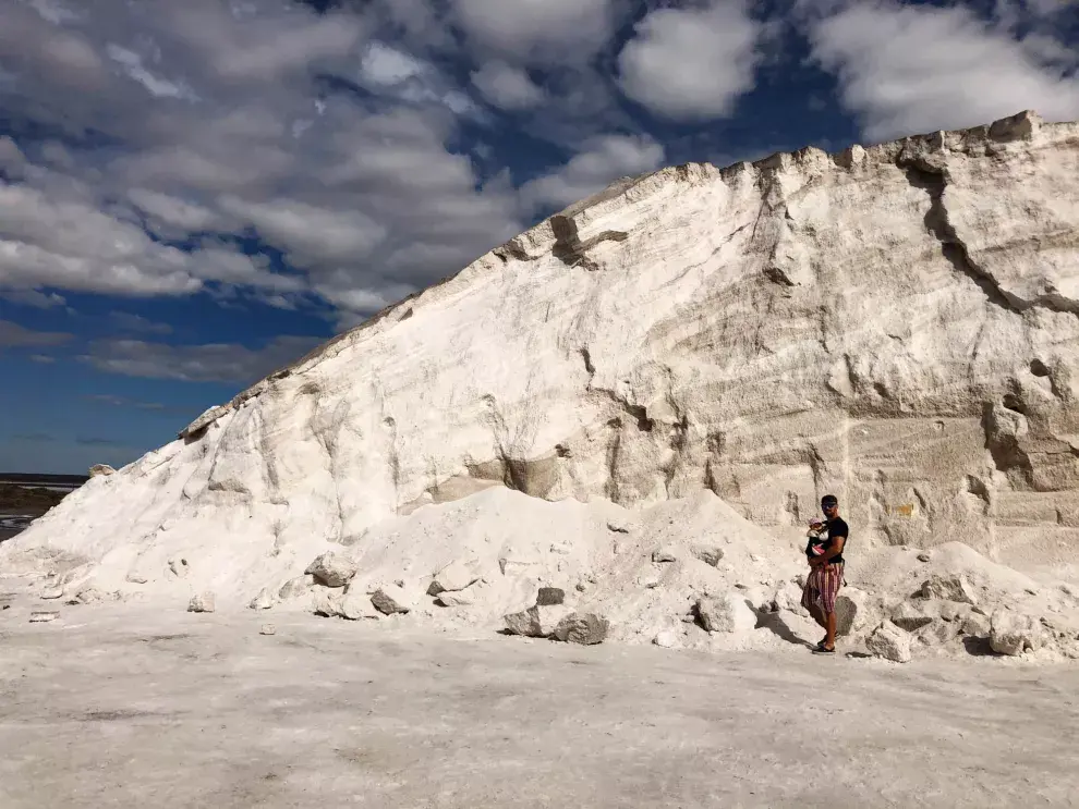 Las Salinas del Diamante son una de las Áreas Naturales Protegidas 
de Mendoza