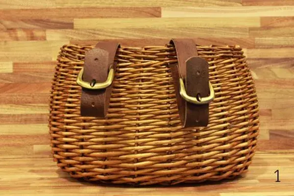 Lookea tu bicicleta con una canasto de mimbre. Desde $240