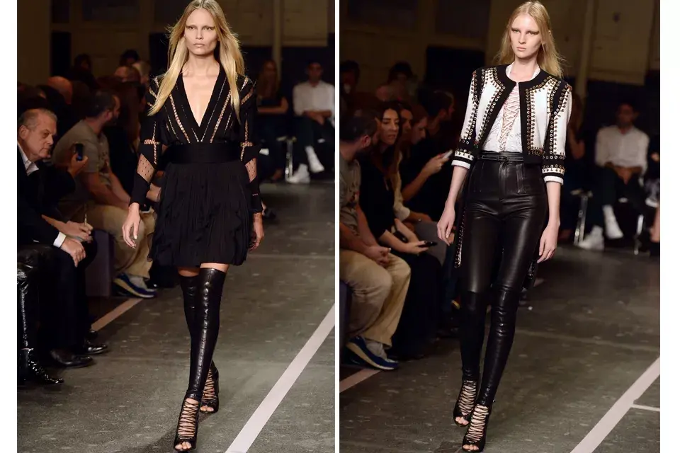 Sensualidad étnica en el desfile de Givenchy