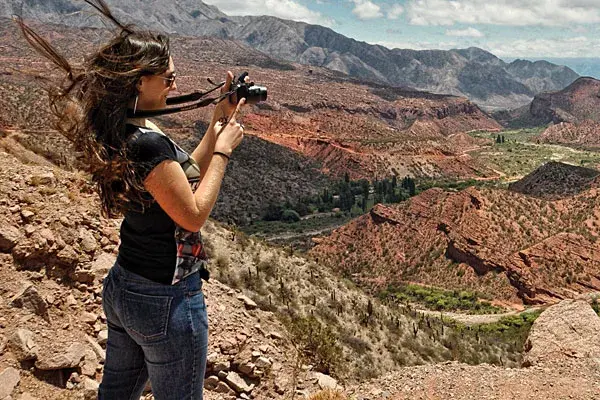 Imponente, la vista de la región cuyana