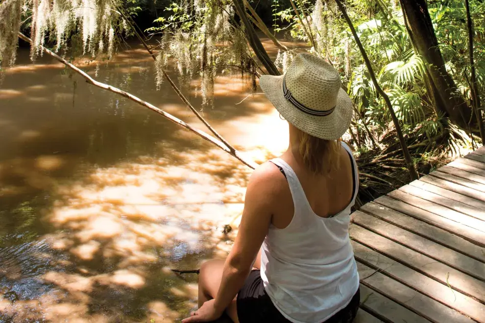 Delta Terra es una reserva natural con propuestas para conocer la flora y fauna local. 