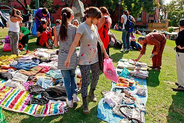 Podés trocar en ferias y conocer a los que ofrecen los productos