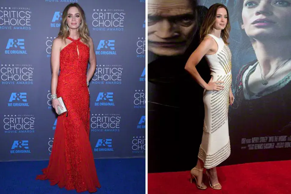 Manito en la cintura, pierna de adelante cruzada, y la de atrás un poquito levantada. ¡Muy difícil! pero si se logra...es un éxito asegurado como el de Emily Blunt