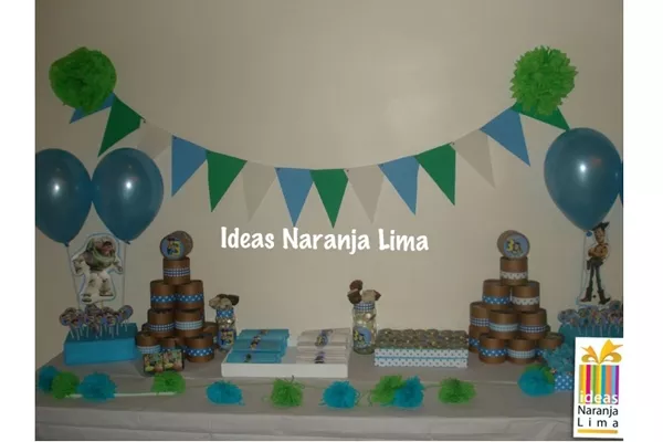 En Ideas Naranja Lima vas a encontrar todo tipo de cotillón para cumpleaños y bautismos y diversos artículos para la ambientación del lugar de festejo