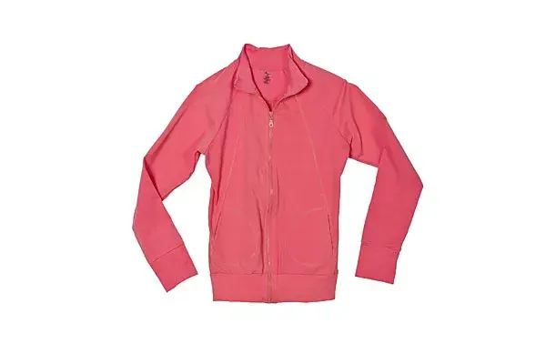 Campera salmón (FibraHumana, $462)