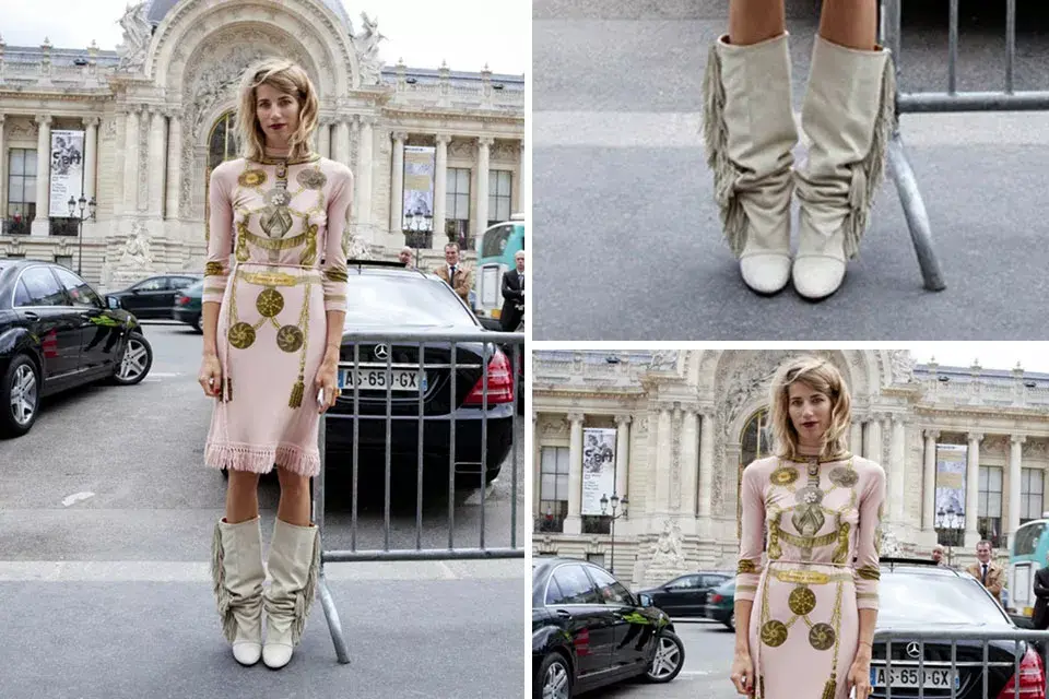 En las semanas de la moda las fotógrafos de street style la persiguen para inmortalizar sus looks