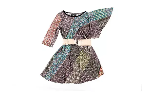 Vestido irregular (Tramando, $2390)