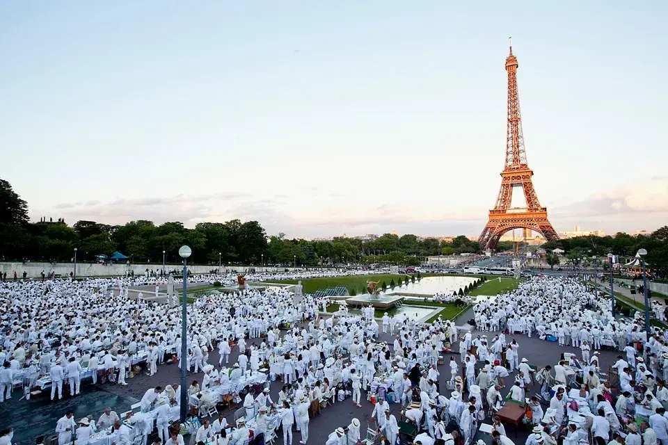 Diner en Blanc 2013, París