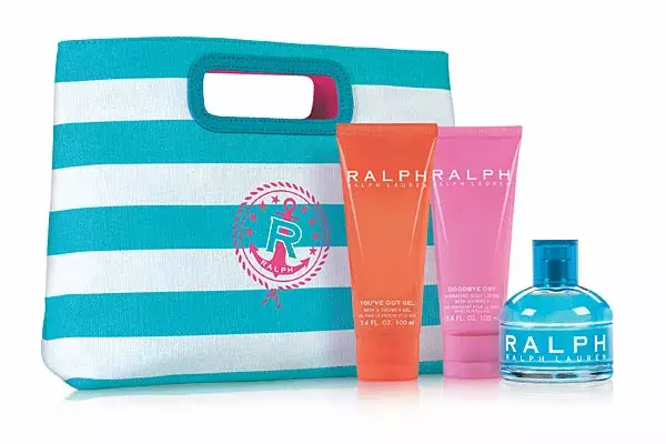 Cofre Ralph Lauren (fragancia de 100 ml + body lotion 100 ml + shower gel 100 ml + bolso), a $420