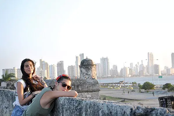 Desde la fortaleza de San Felipe, en Cartagena