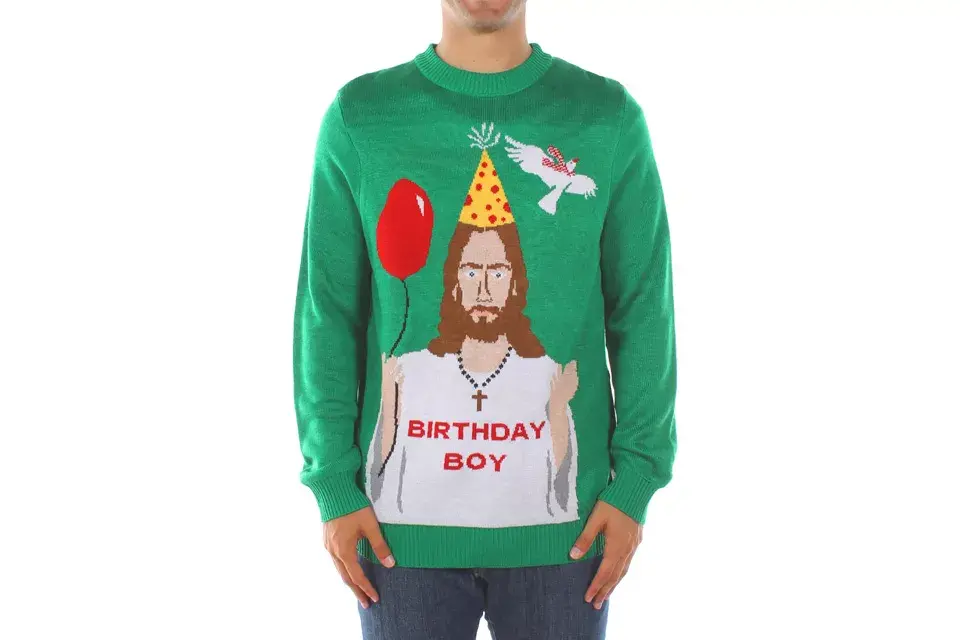 Un sweater muy original para los que pasan Navidad en lugares invernales