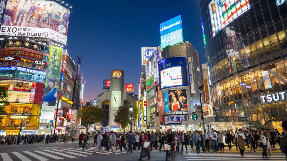 En una urbe récord, estas seis esquinas de Shibuja son consideradas el cruce peatonal más transitado del planeta
