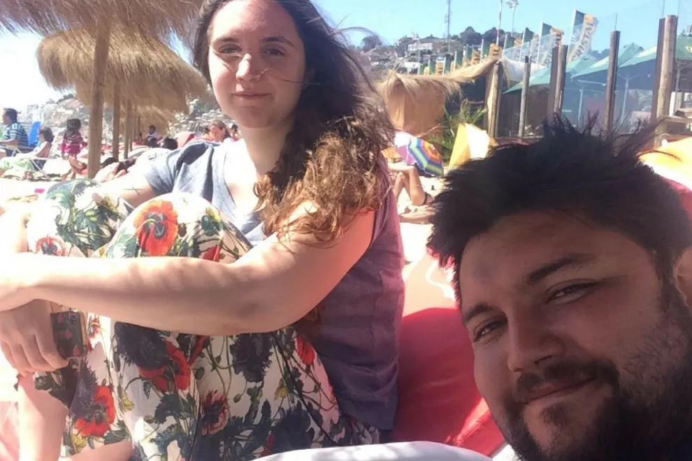 Valentina y Sergio, vacaciones en pareja por las playas de la costa chilena