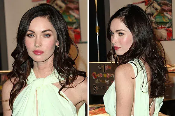 Megan Fox, con bucles, para un look bien natural