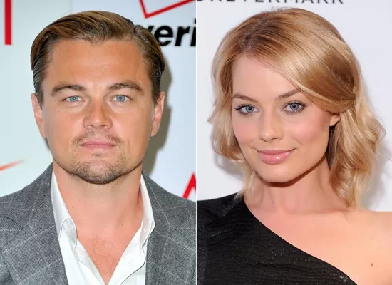 Rubios y con ojos claros, Leonardo DiCaprio y Margot Robbie tienen un parecido impresionante