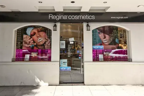 Los locales de Regina están estratégicamente distribuidos por la ciudad