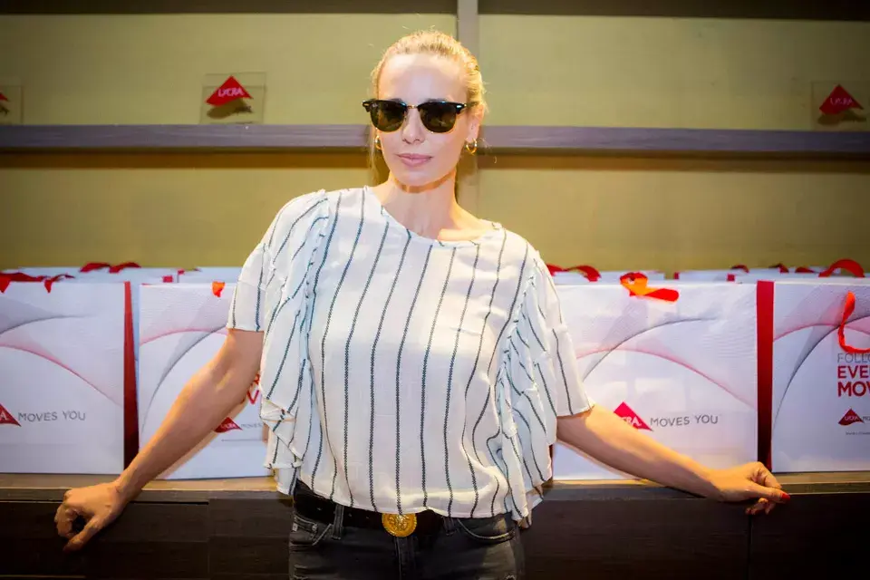 Julieta Cardinali asistió a las charlas que brindó la marca Lycra en el hotel Esplendor Boutique Palermo Soho sobre sus innovaciones tecnológicas y las últimas tendencias en retail