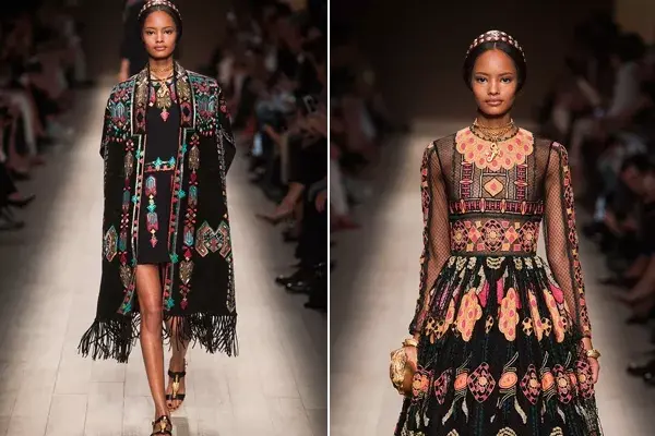 Valentino se enamoró de su exótica belleza y la eligió para desfilar la nueva temporada de su marca