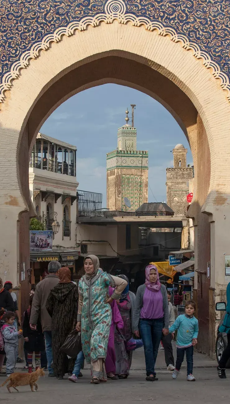 La Medina, del siglo IX, es un laberinto de callejones