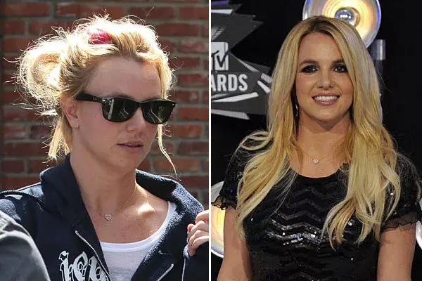 Britney Spears parece recién levantada, ¿no?