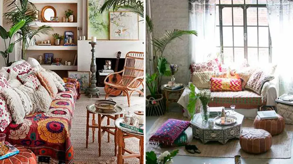 Lo antiguo se fusiona con lo hippie en este estilo súper canchero