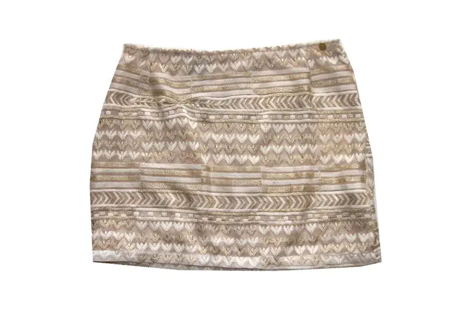 Falda bordada (Zhoue, $895)
