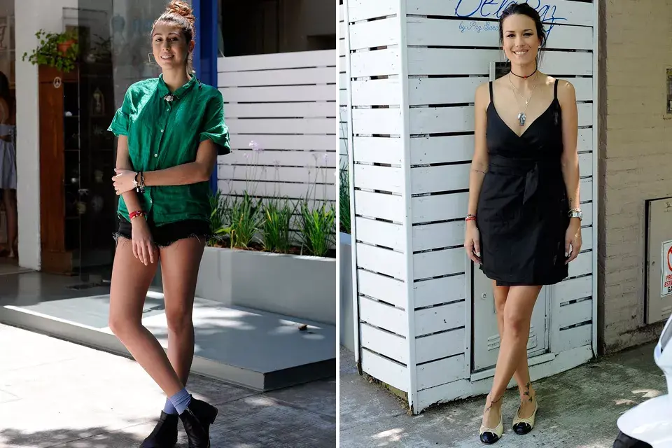 Renata Repetto y Luli Fernández pasaron a conocer la nueva colección de De La Paz
