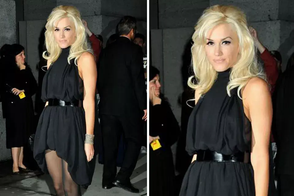 Para una alfombra roja, Gwen optó por un recogido con volumen y un poco de movimiento en las puntas