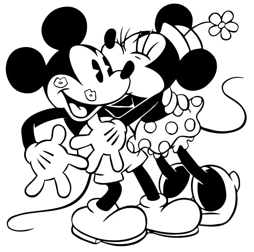 En 1928, Walt Disney crea a Minnie Mouse con su inolvidable falda. 