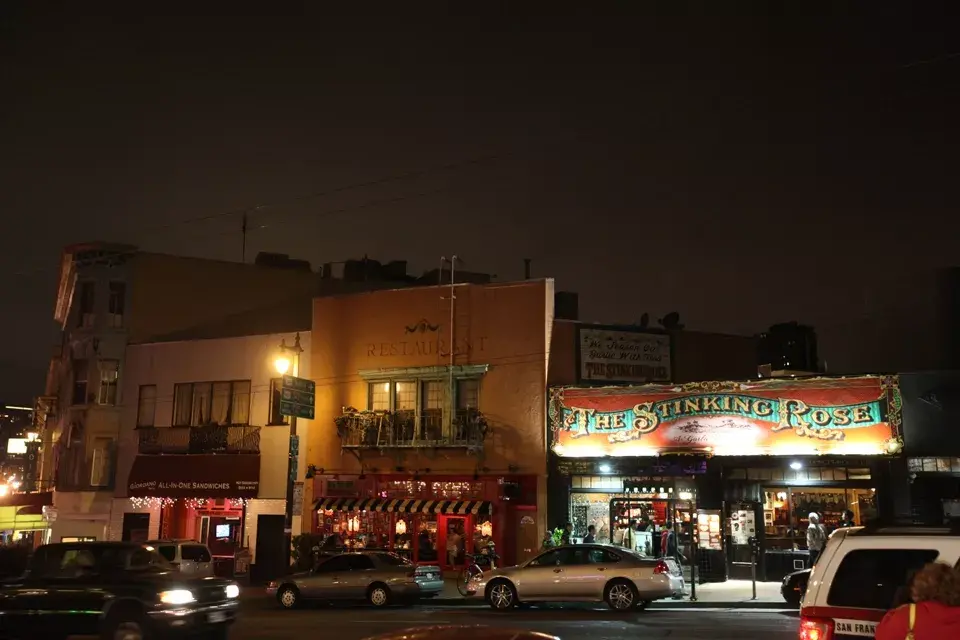 Centro de China Town Y North beach en San Francisco