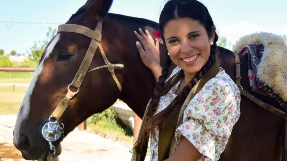 Rocío Lira, ganadora de la edición 2016 del Festival Nacional del Malambo