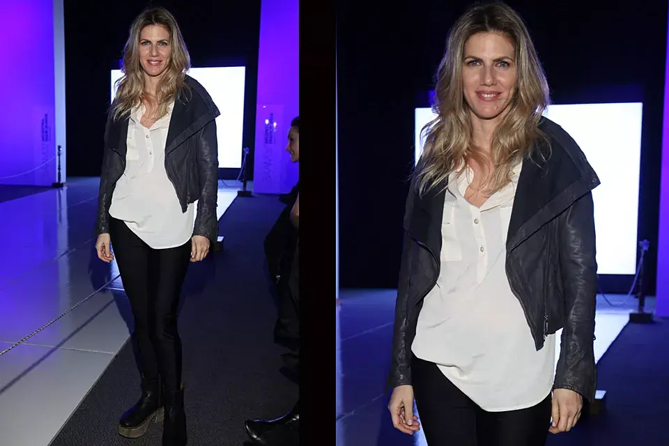 Natalia Graziano eligió un estilo bien decontractée para ir al desfile de Caro Müller; ¿da o no da el lookete?