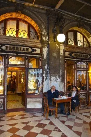 El café Florian, el más antiguo de Italia