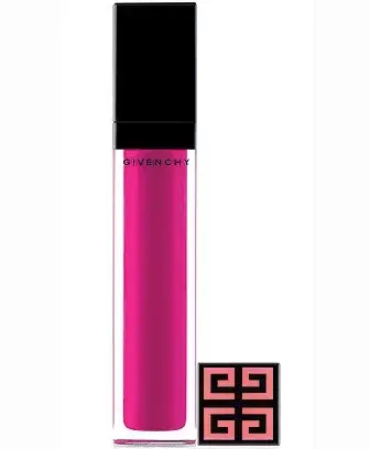 Lip Gloss (Givenchy). Labios con el color más ochentoso: el fucsia eléctrico.