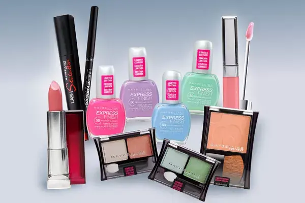 Maybelline ofrece una amplia oferta de productos para las más coquetas (desde $ 16,50)
