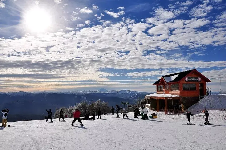 Chapelco entre el cielo y la nieve