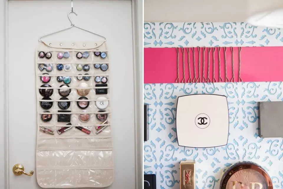 Organizando los productos de manera vertical, se ahorra mucho espacio