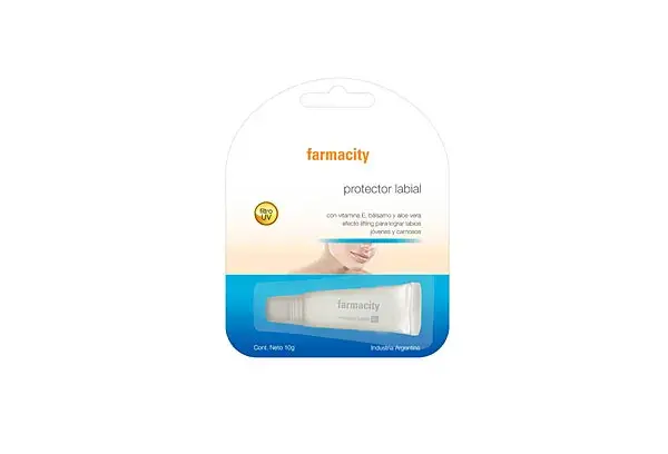 Protector labial de Farmacity ($15,50)