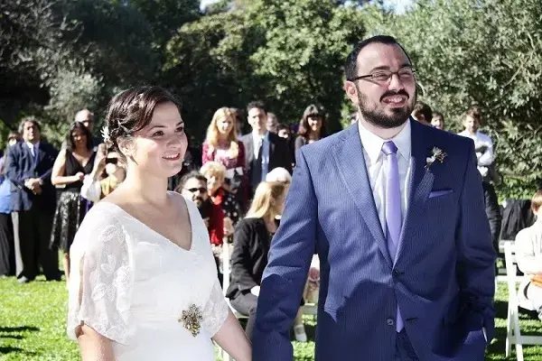 ¡Los novios!